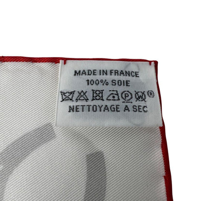 Hermes Carre 45 Gavroche Just Married Horse Silk Scarf — view 6