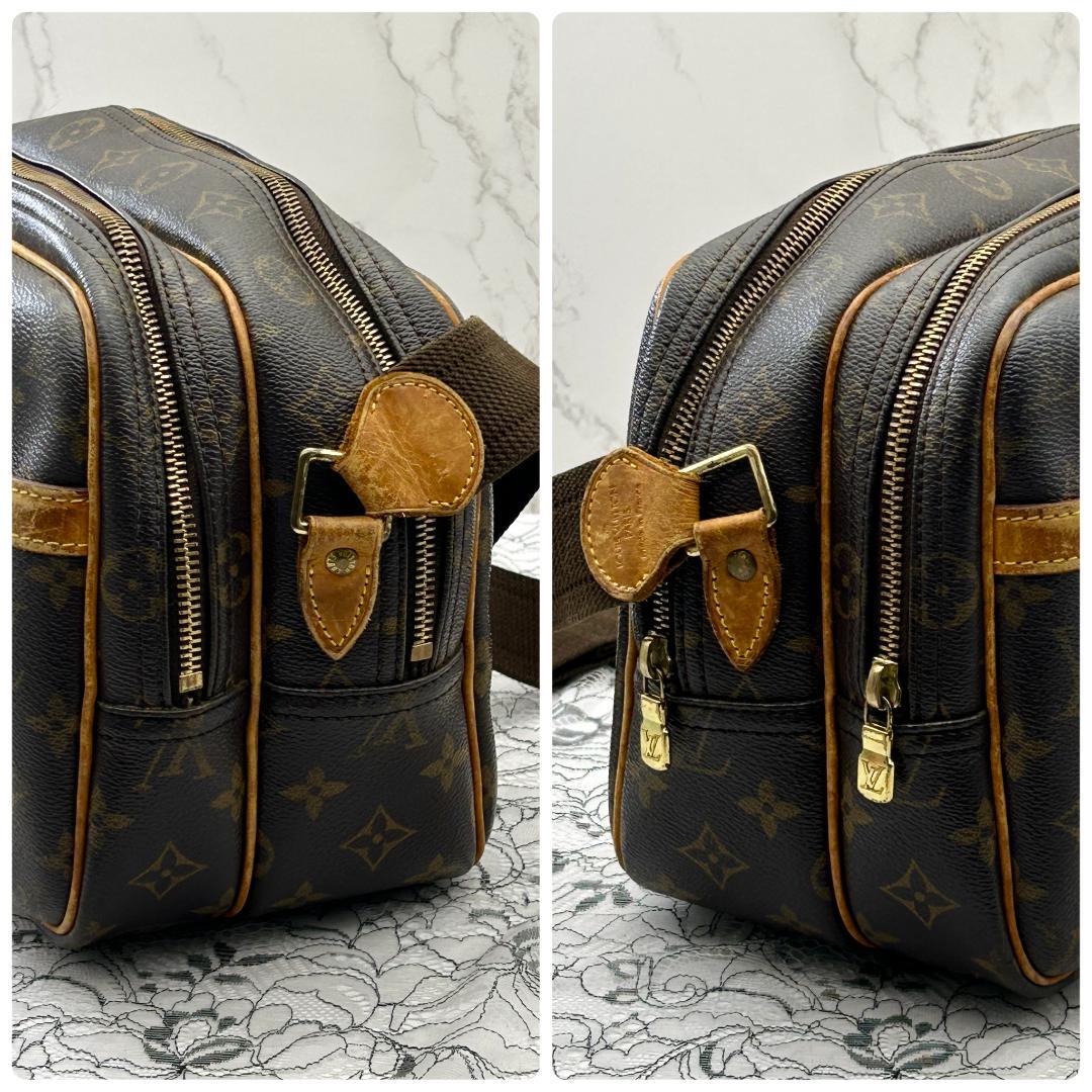 Louis Vuitton Monogram Reporter PM Shoulder — view 3