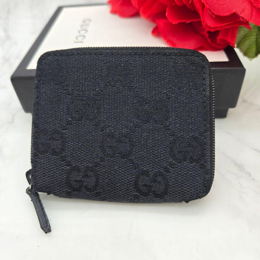 Gucci Coin Purse Wallet GG Canvas