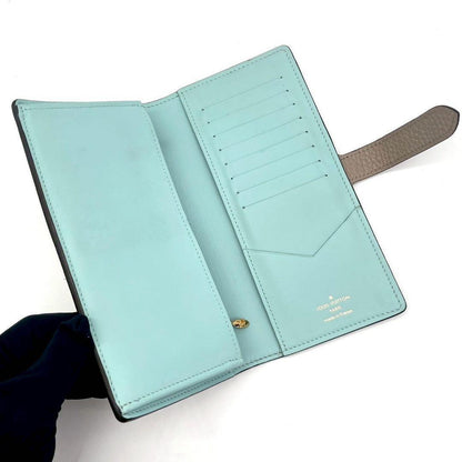 Louis Vuitton Taurillon LV Vertical Wallet Gale Bifold — view 3