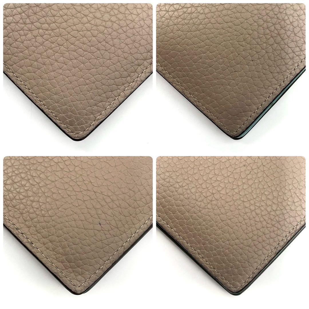 Louis Vuitton Taurillon LV Vertical Wallet Gale Bifold — view 7
