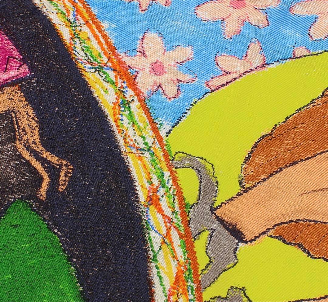 Louis Vuitton William Wilson Collaboration Silk Scarf — view 4