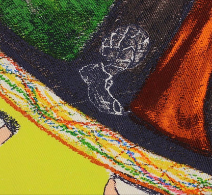 Louis Vuitton William Wilson Collaboration Silk Scarf — view 5