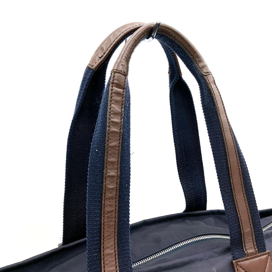 Gucci Tote Bag Diamante Fabric Nylon Navy