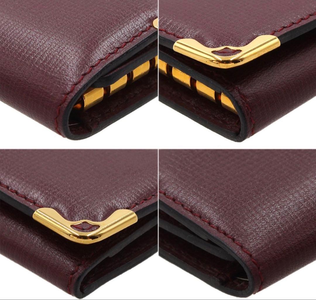 New!! Cartier Must Leather 4 Series Key Case