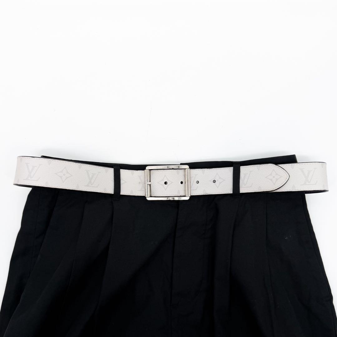 Louis Vuitton Ceinture Reverso Taigarama Reversible Leather Belt — view 2