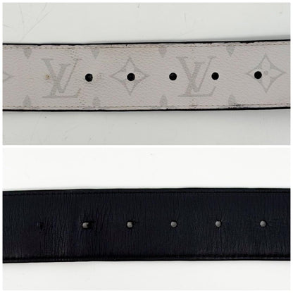 Louis Vuitton Ceinture Reverso Taigarama Reversible Leather Belt — view 7