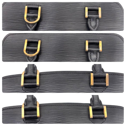 Louis Vuitton Epi Pont Neuf Handbag Noir Black — view 8