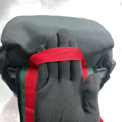 Gucci Sherry Line Backpack Black Leather — view 4