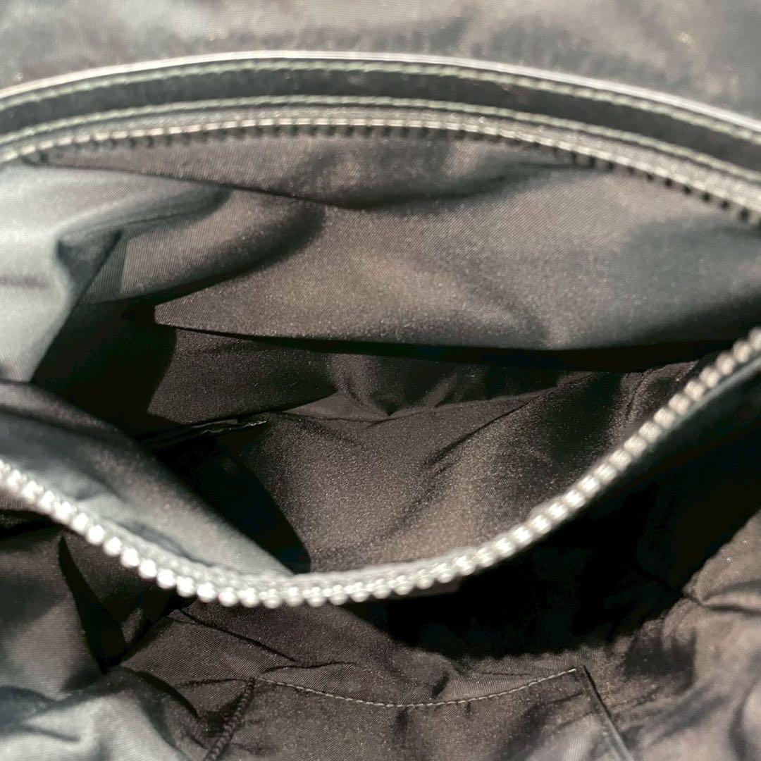 Gucci Sherry Line Backpack Black Leather — view 6