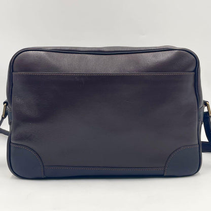 Louis Vuitton Utah Reporter Shoulder Bag Cafe Leather Mens Business