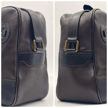 Louis Vuitton Utah Reporter Shoulder Bag Cafe Leather Mens Business