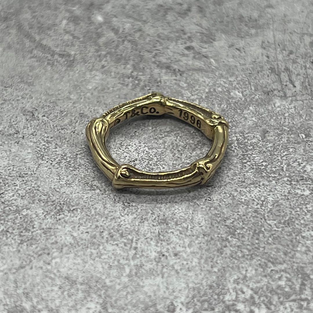 Tiffany & Co Bamboo Ring YG Gold