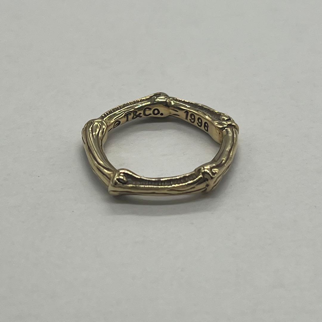 Tiffany & Co Bamboo Ring YG Gold — view 3