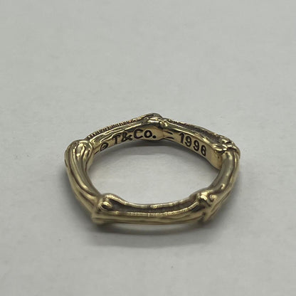 Tiffany & Co Bamboo Ring YG Gold