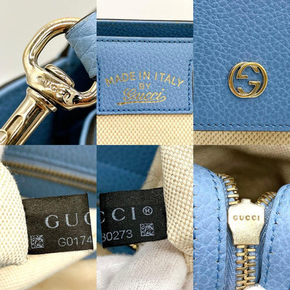 Gucci 2-way Bag Swing Canvas Ivory Gold Hardware