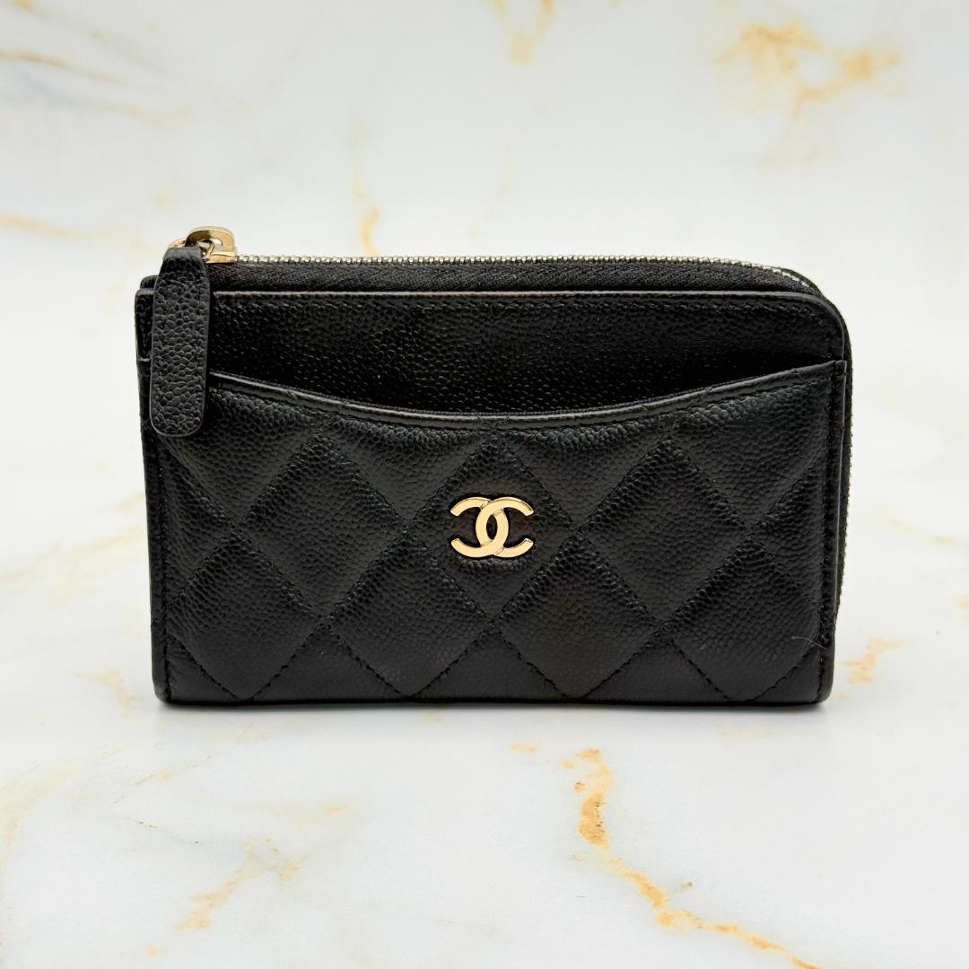 Chanel Caviar Leather Quilted Shoulder Bag — view 2