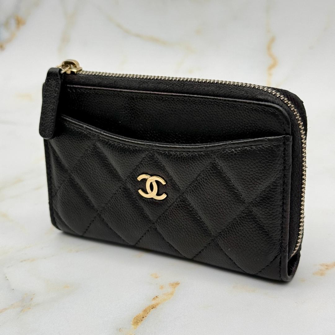 Chanel Caviar Leather Quilted Shoulder Bag — view 4
