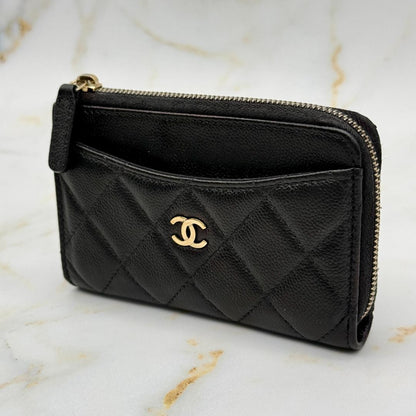 Chanel Caviar Leather Quilted Shoulder Bag — view 4