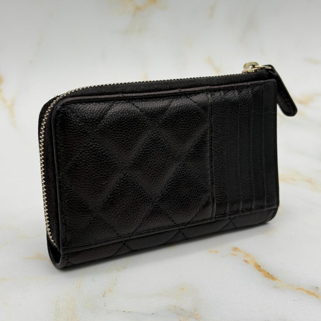 Chanel Caviar Leather Quilted Shoulder Bag — view 6
