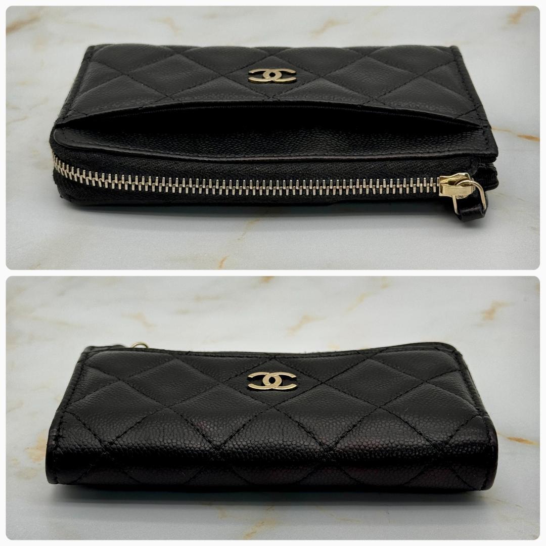 Chanel Caviar Leather Quilted Shoulder Bag — view 9