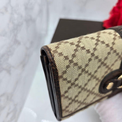 Gucci Wallet Horsebit Diamante — view 4