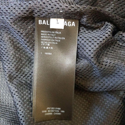 Balenciaga Nylon Oversized Half Coat With Hood