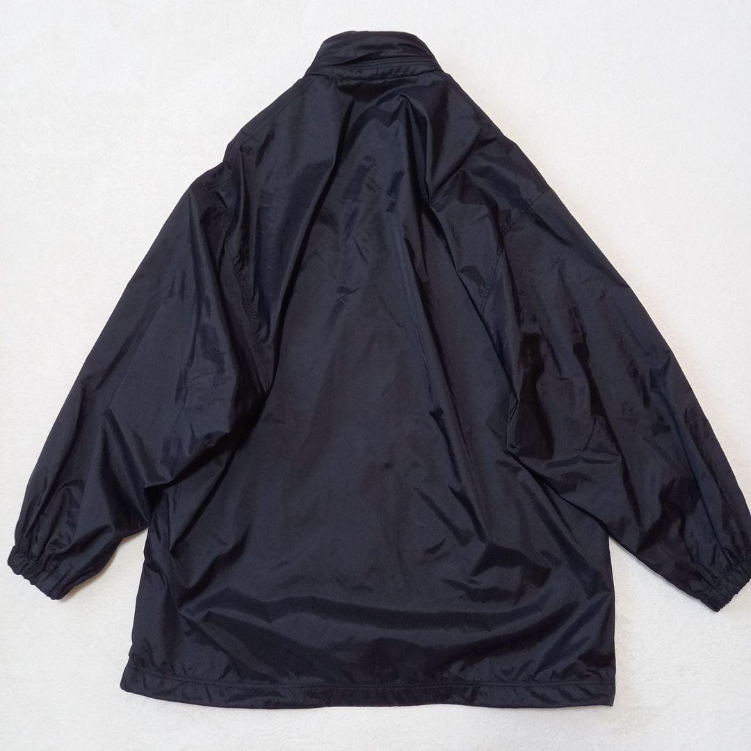 Balenciaga Nylon Oversized Half Coat With Hood