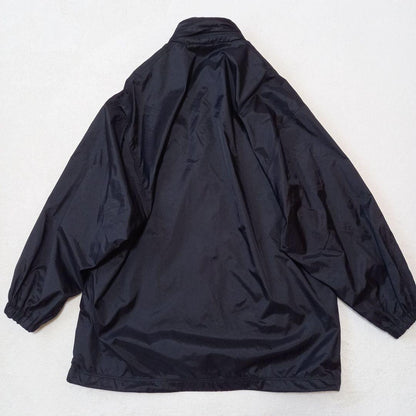 Balenciaga Nylon Oversized Half Coat With Hood