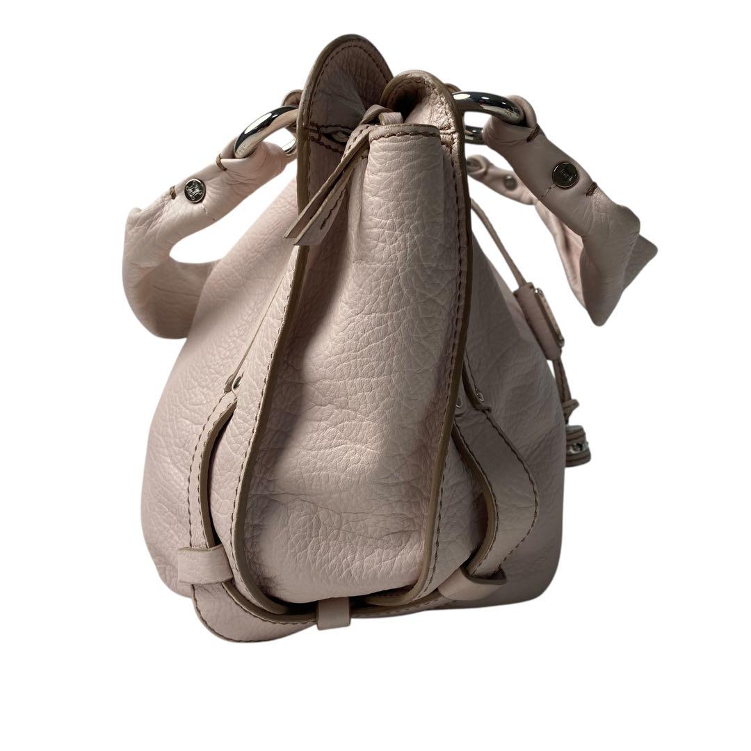 Celine Bittersweet Handbag Leather Pink