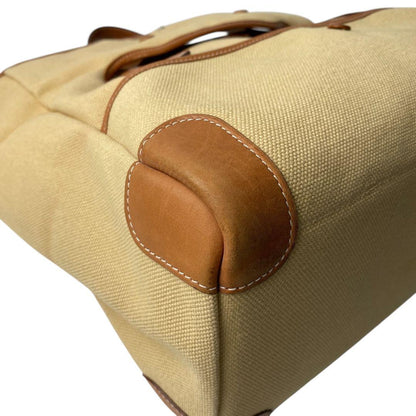 Hermes Passepasse 35 □R Engraved Toile Balenier Tote Bag