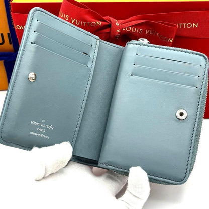 Louis Vuitton Wallet Portefeuille Lou Blue Monogram — view 3
