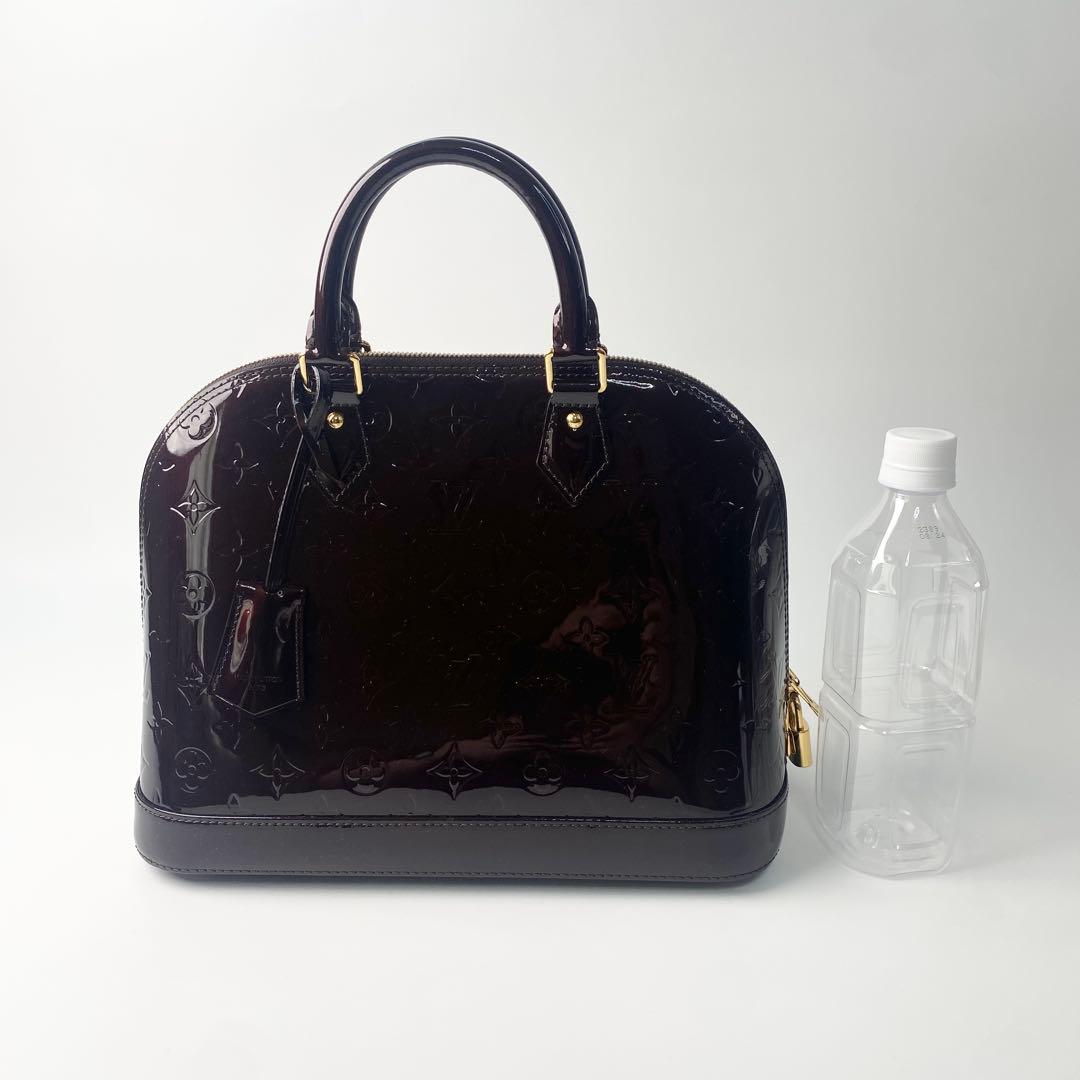 Vuitton Louis Vuitton Vernis Amarante Alma PM