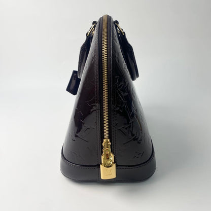 Vuitton Louis Vuitton Vernis Amarante Alma PM