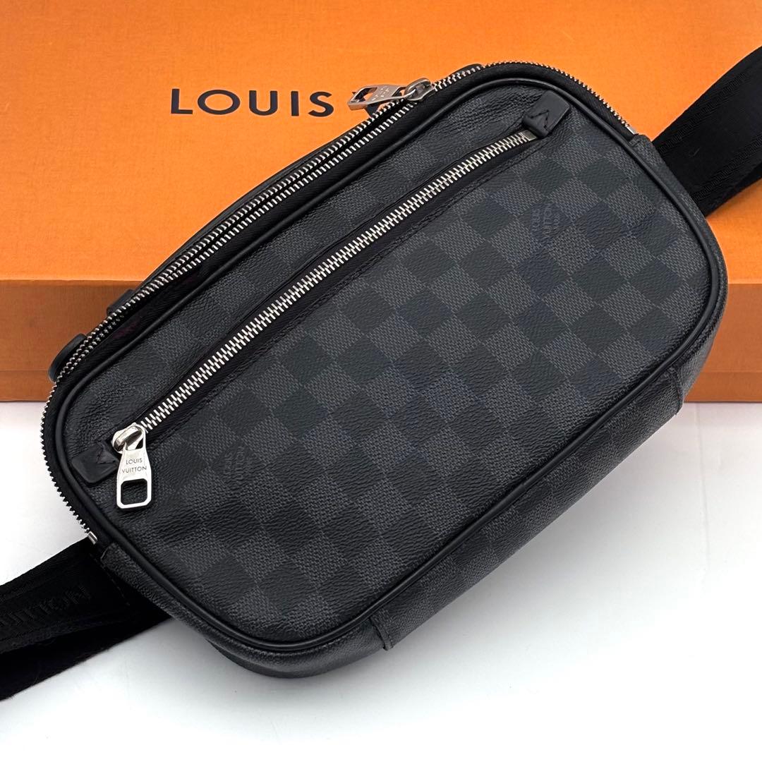 Louis Vuitton Damier Graphite Ambler Belt Bag