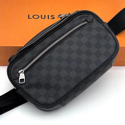 Louis Vuitton Damier Graphite Ambler Belt Bag