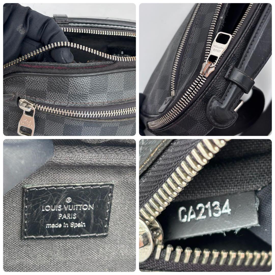 Louis Vuitton Damier Graphite Ambler Belt Bag — view 8
