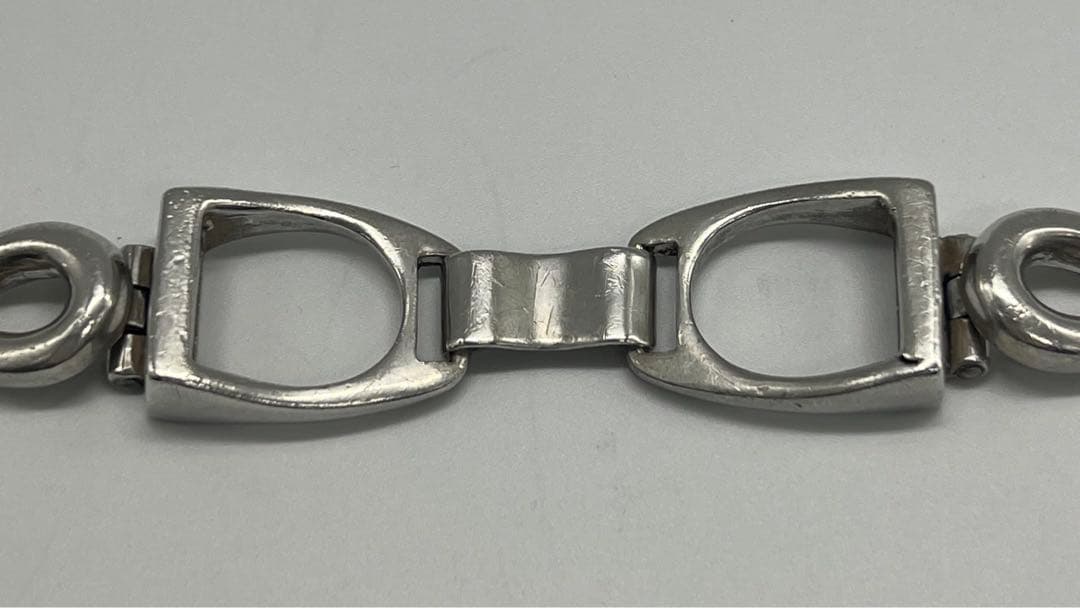 Gucci Horsebit Chain Bracelet Sv925 Old