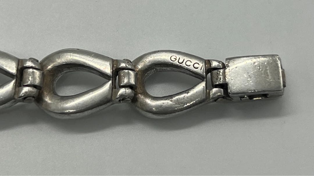 Gucci Horsebit Chain Bracelet Sv925 Old