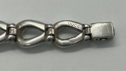 Gucci Horsebit Chain Bracelet Sv925 Old