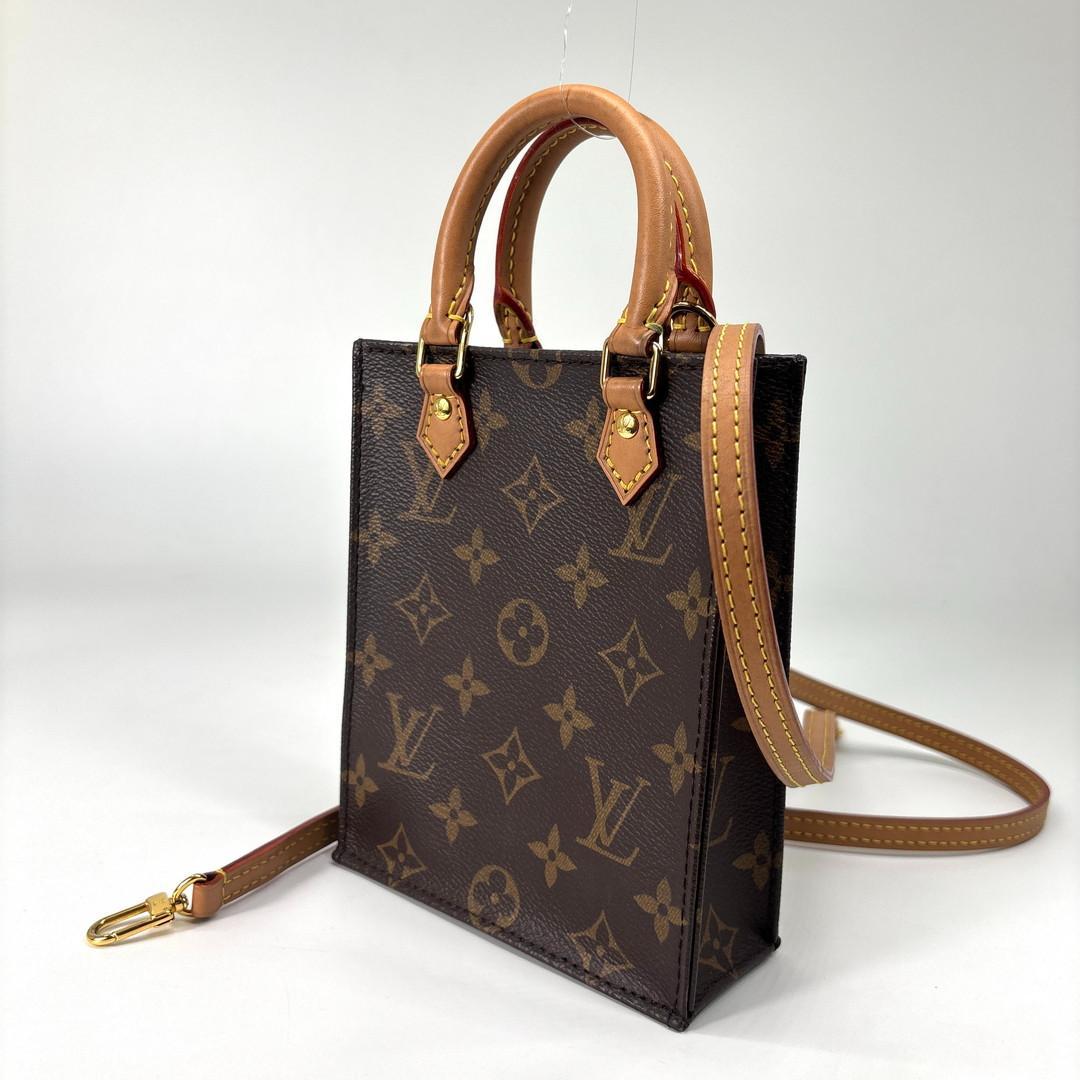 Louis Vuitton IC Monogram Petite Sac Plat Shoulder Bag — view 2