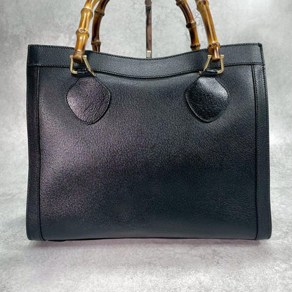 Gucci Handbag Diana Bamboo Black Leather — view 3