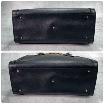 Gucci Handbag Diana Bamboo Black Leather — view 8