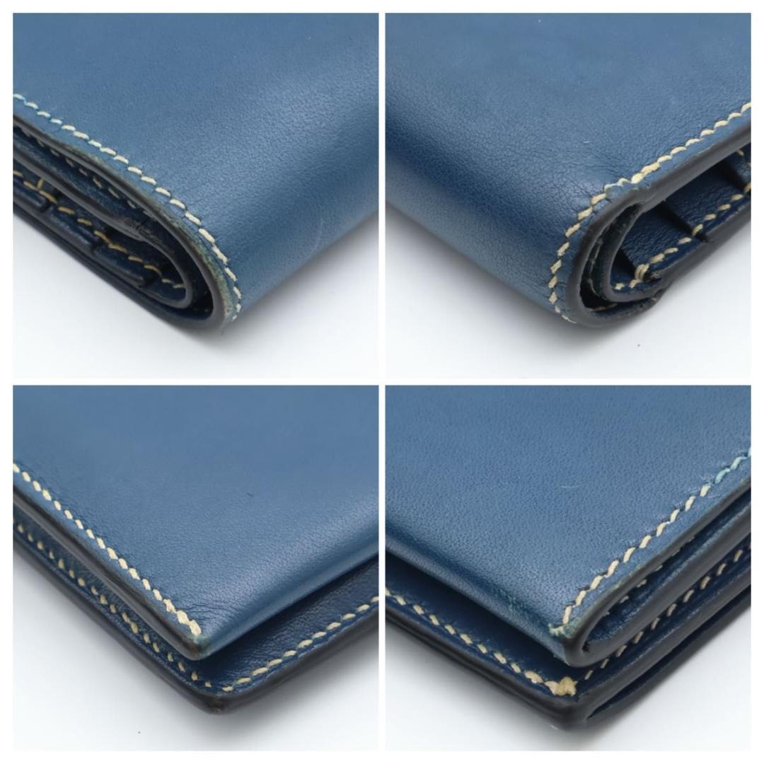 Hermes Bearn Compact Box Calf Bifold Wallet — view 8