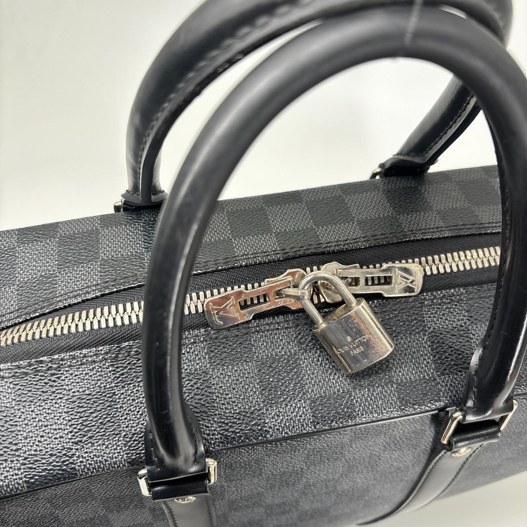 Louis Vuitton Super Damier Graphite Porte Documents Voyage GM Business Bag — view 7