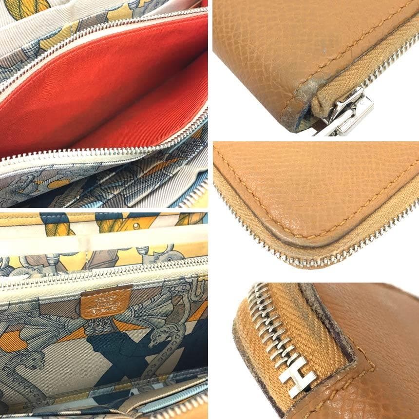 Hermes Azap Silk Quinn Long Wallet Aq11261