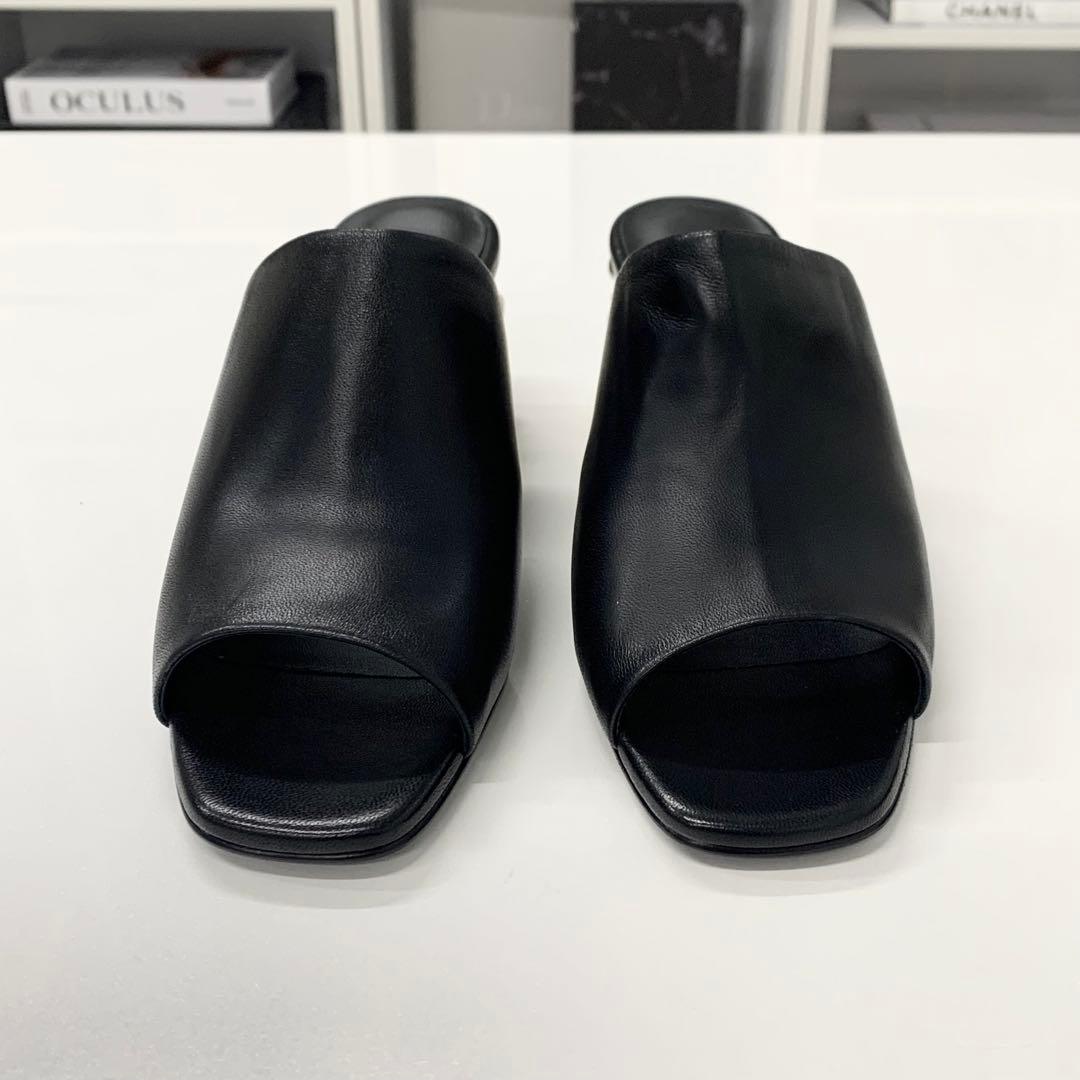 Hermes Leather Chaine D'ancre Metal Sandals — view 4