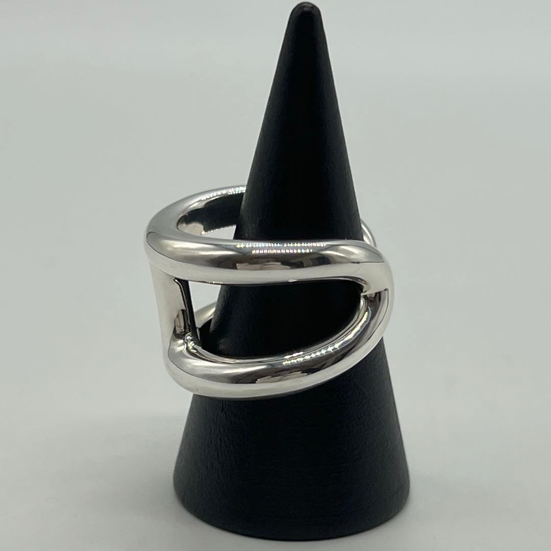Hermes Osmoz GM Ring Size 56 Ag925