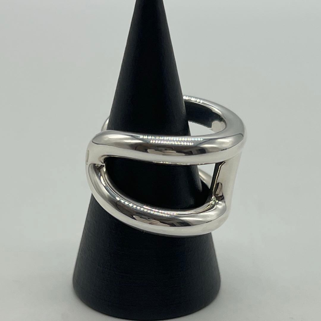 Hermes Osmoz GM Ring Size 56 Ag925