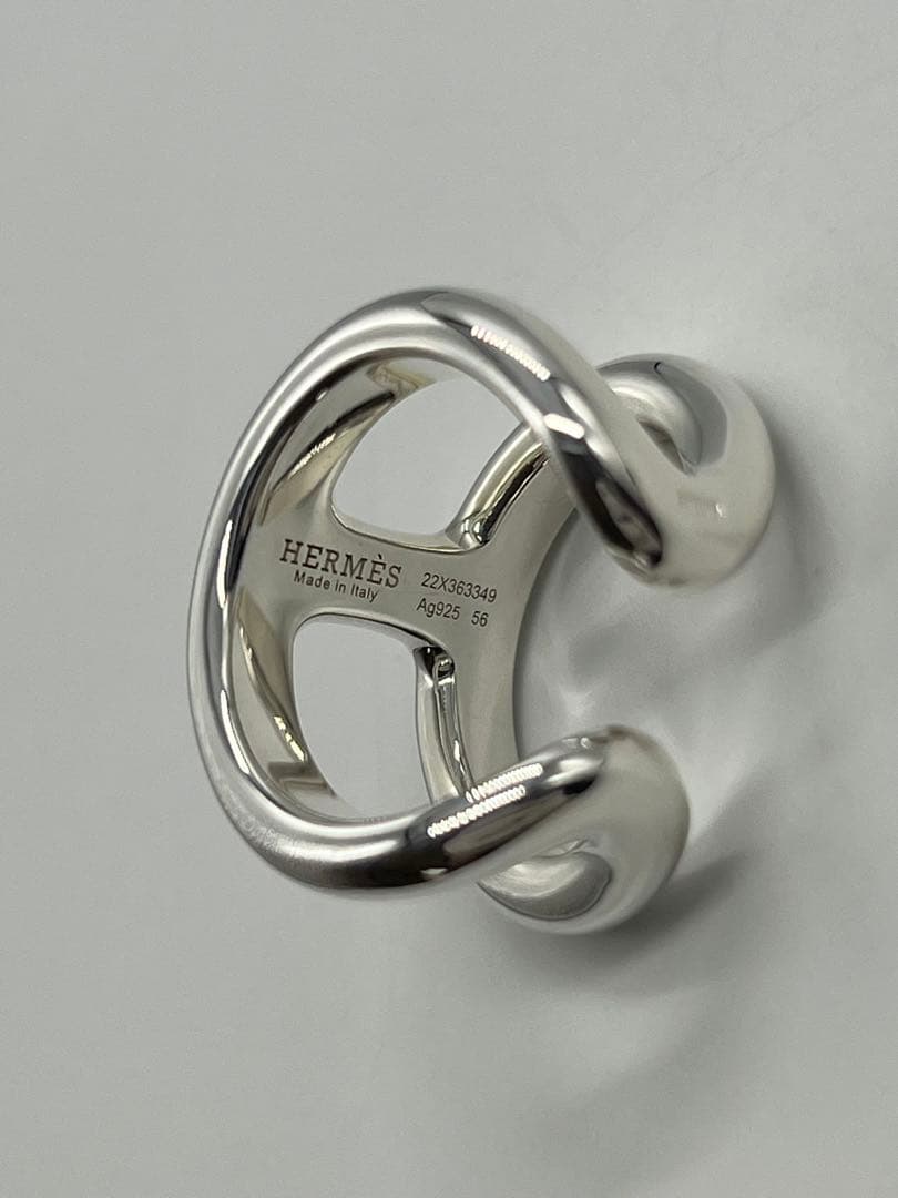 Hermes Osmoz GM Ring Size 56 Ag925